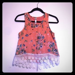 Girls Sleeveless Top